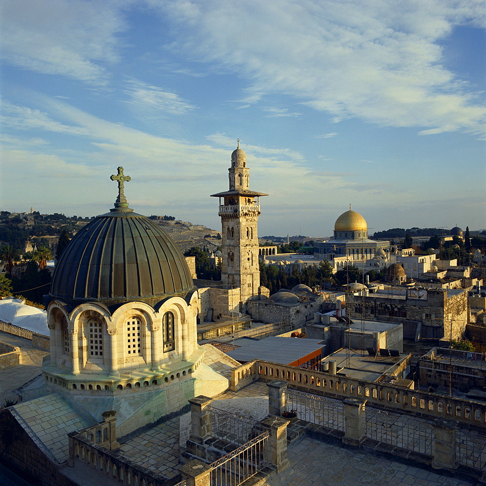 City skyline, Jerusalem, Israel, Middle East