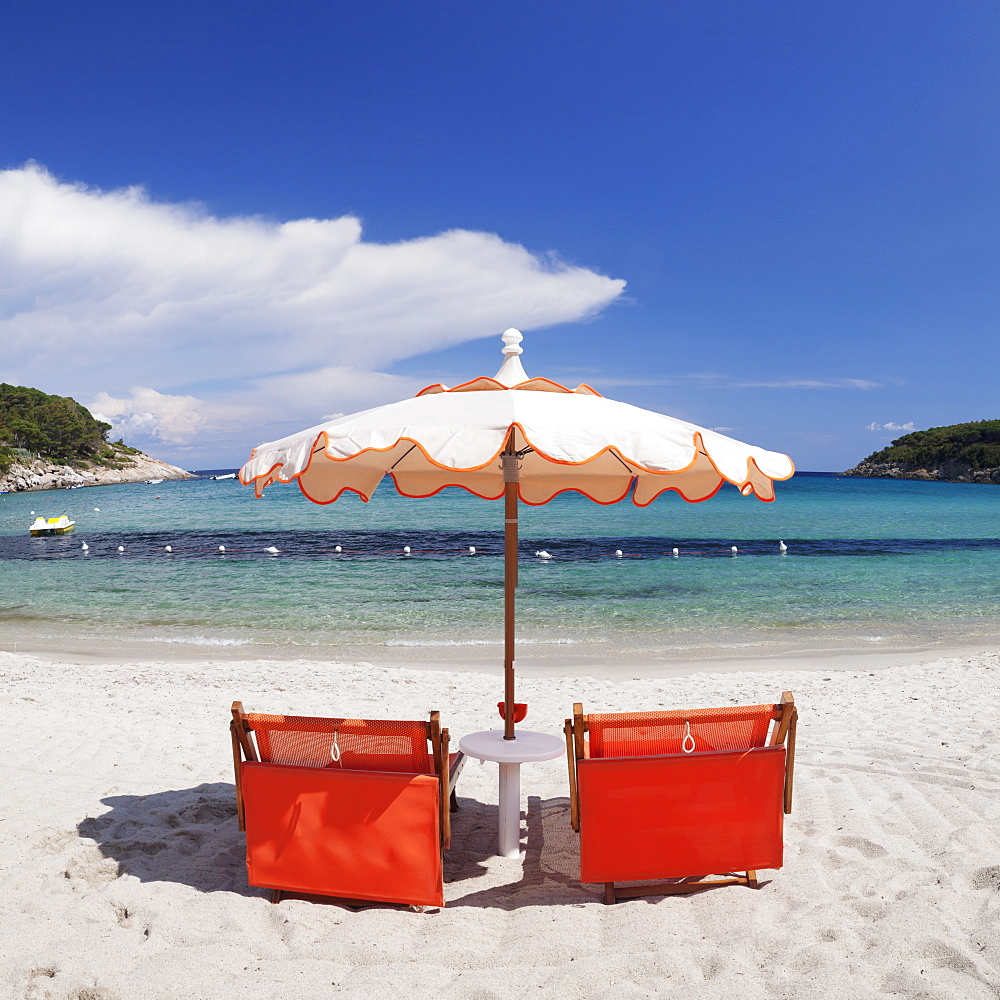 Fetovaia Beach, Island of Elba, Livorno Province, Tuscany, Italy, Europe