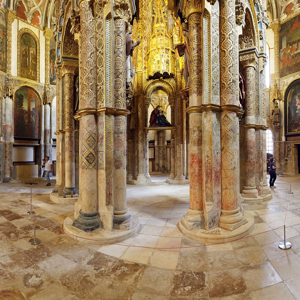 Convento de Cristi (Convent of Christ) Monastery, UNESCO World Heritage Site, Tomar, Santarem District, Portugal, Europe