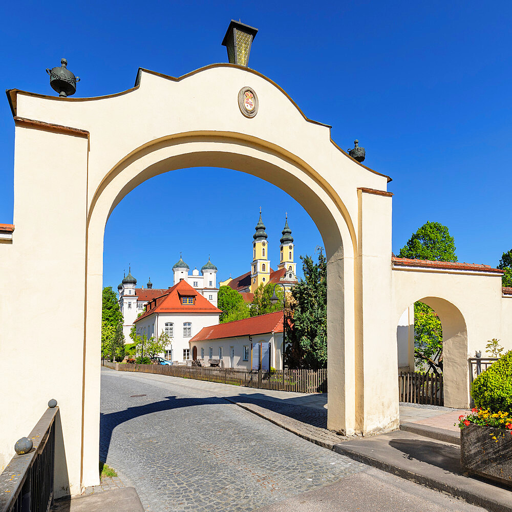 Monastery with St. Verena Monastery Church, Rot an der Rot, Upper Swabia, Baden-Wurttemberg, Germany, Europe