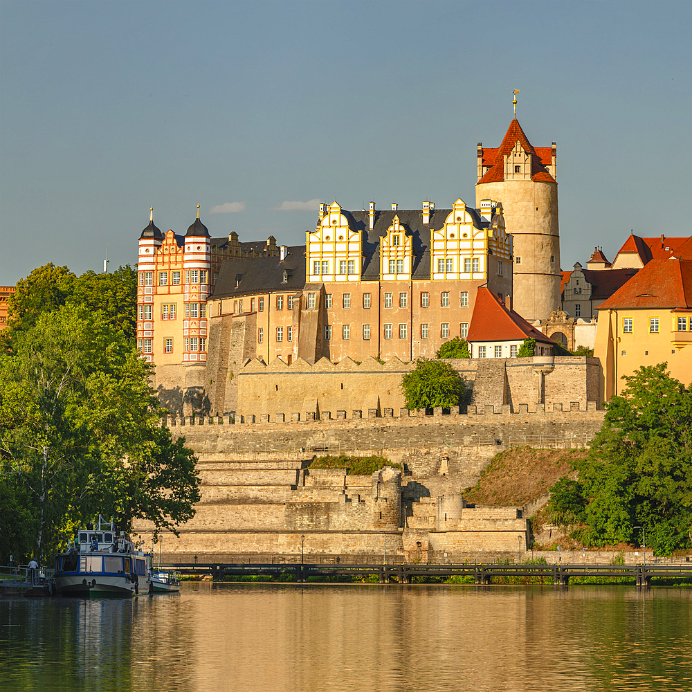 Bernburg Castle, Bernburg, Saaletal (Saale Valley), Saxony-Anhalt, Germany, Europe