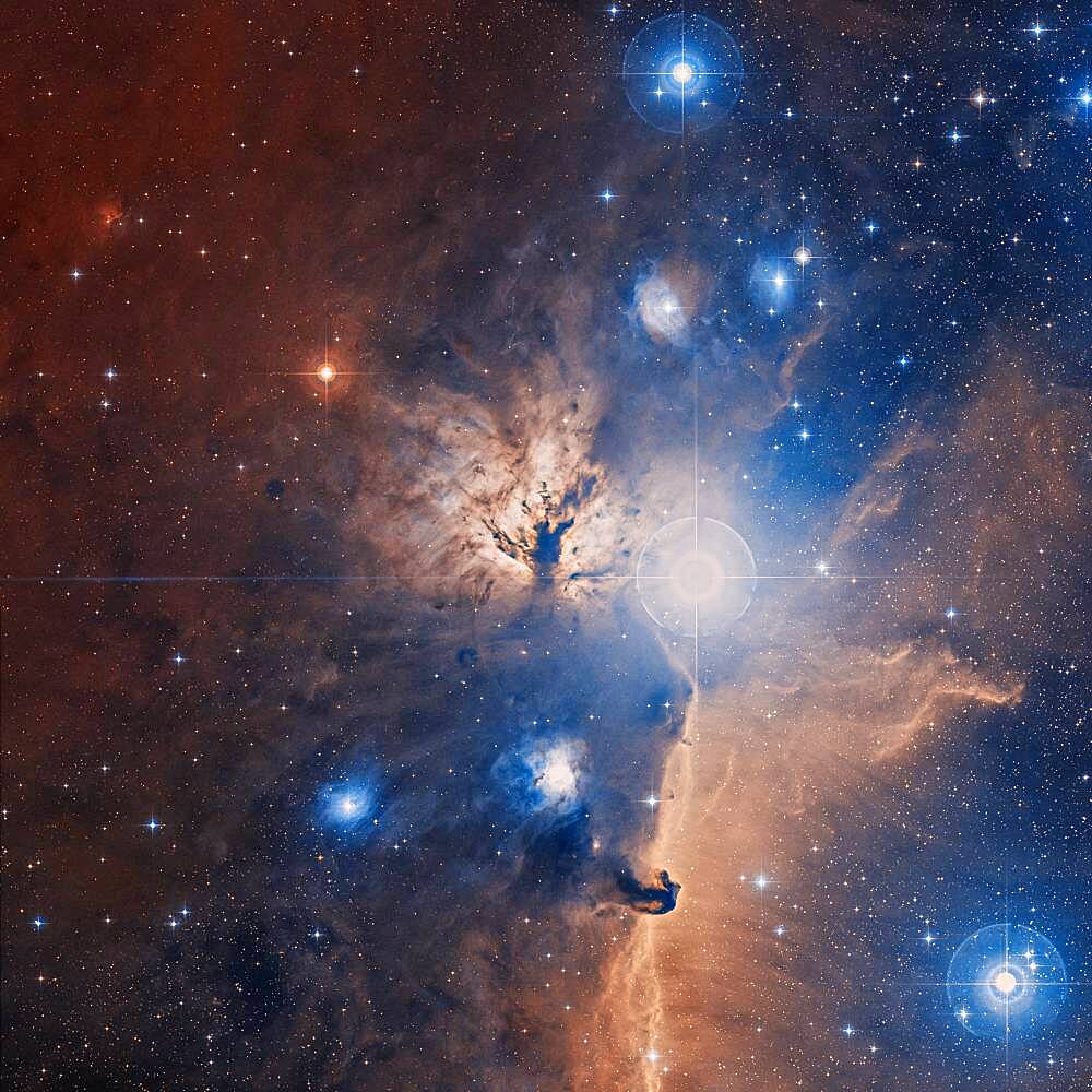 Flame Nebula, NGC 2024, Sh2-277, Optical