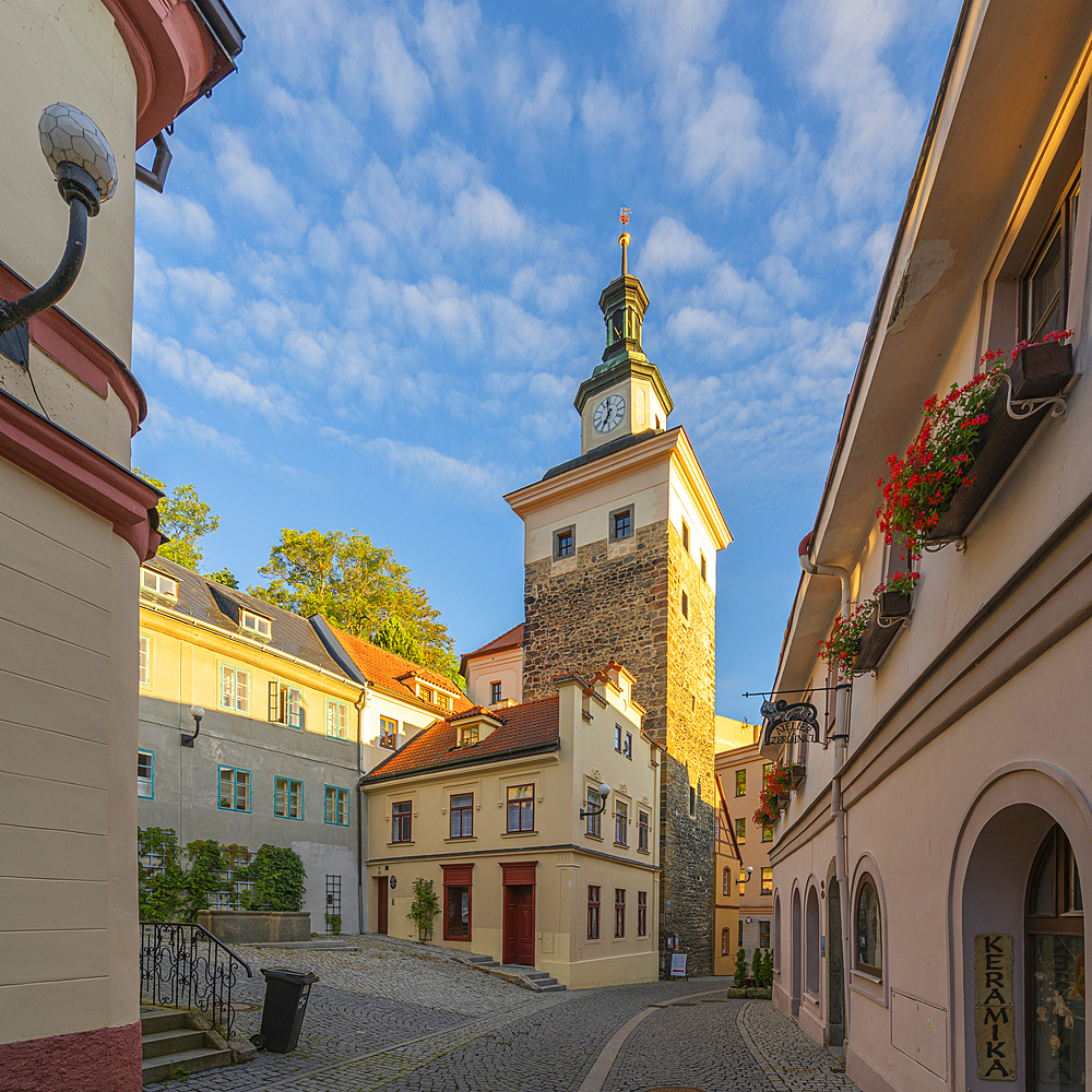 Cerna vez (Black Tower), Loket, Czech Republic (Czechia), Europe