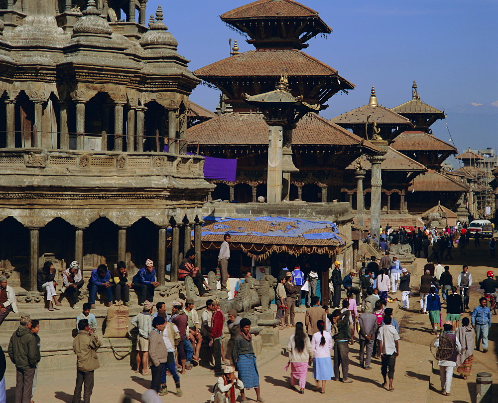 Durbar Square, Patan, Kathmandu Valley, Nepal, Asia