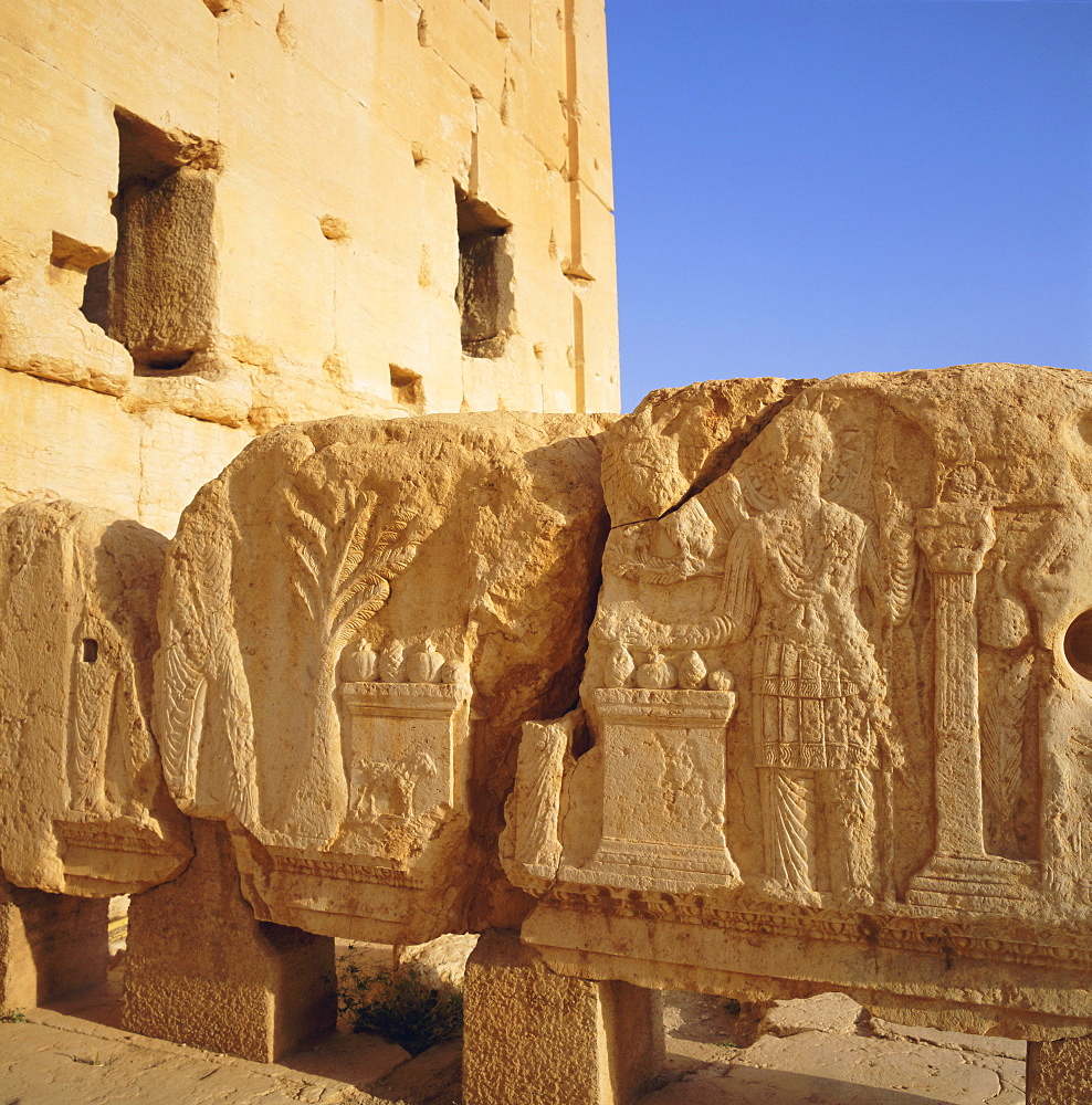 Roman Temple of Bel (Baal), 45 AD, Palmyra, Syria