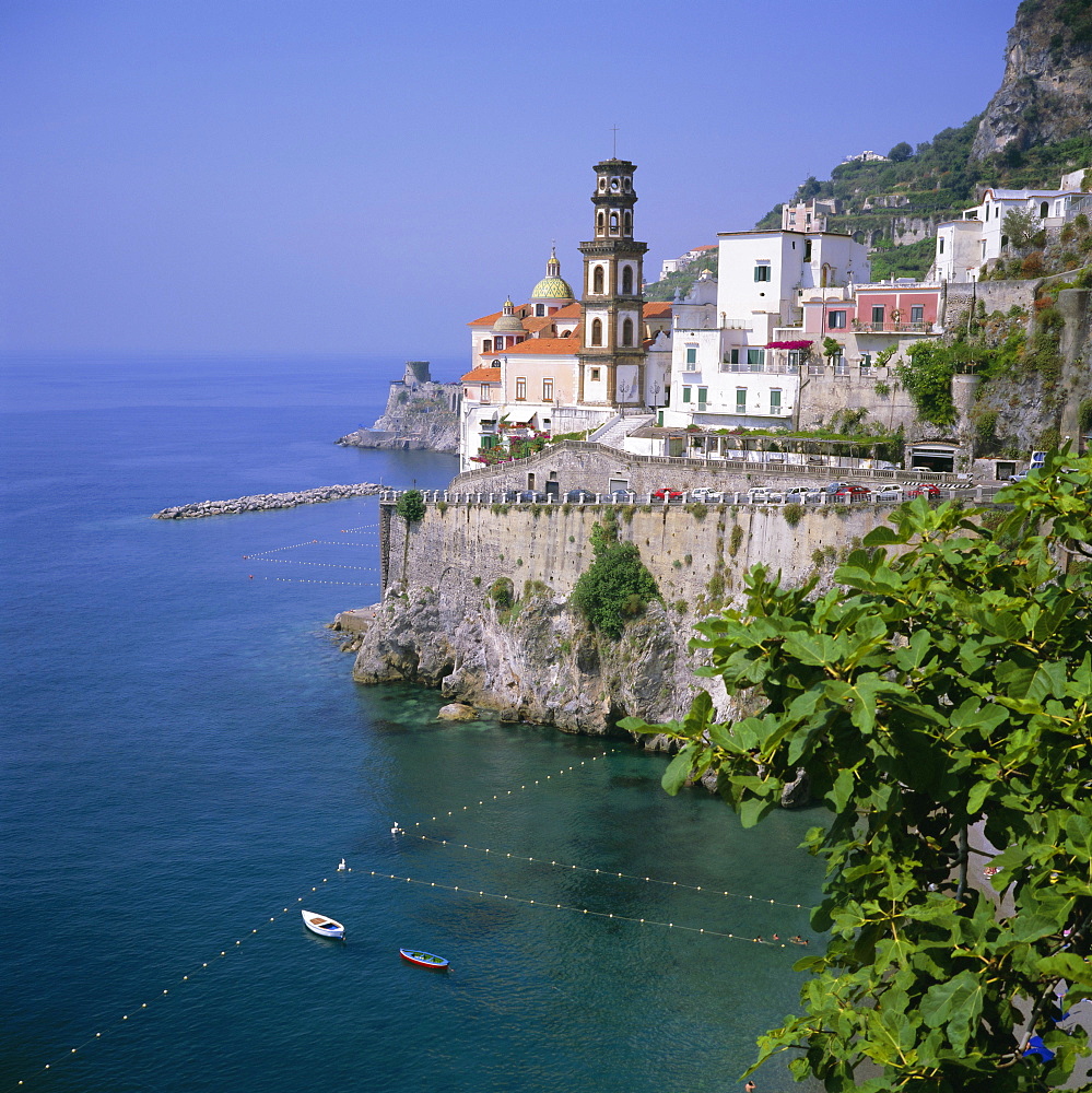 Atrani near Amalfi, Costiera Amalfitana (Amalfi Coast), UNESCO World Heritage Site, Campania, Italy, Europe