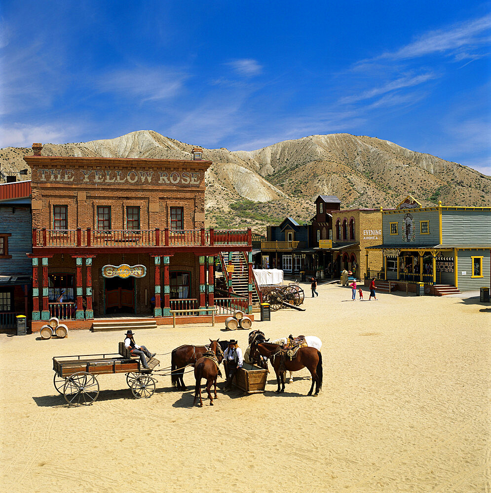 Mini Hollywood (Spaghetti Western film set), near Tabernas, Andalucia, Spain, Europe