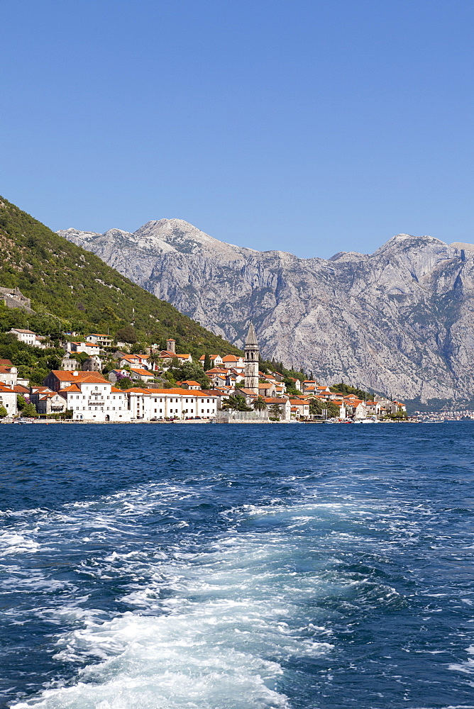 Perast, Bay of Kotor, UNESCO World Heritage Site, Montenegro, Europe