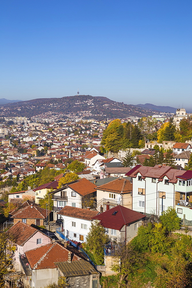 View of Sarajevo, Bosnia and Herzegovina, Europe