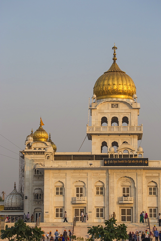 Gurdwara Bangla Sahib, a Sikh temple, New Delhi, Delhi, India, Asia