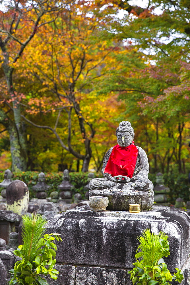 Adashino Nenbutsu-Ji Temple, Arashiyama, Kyoto, Japan, Asia