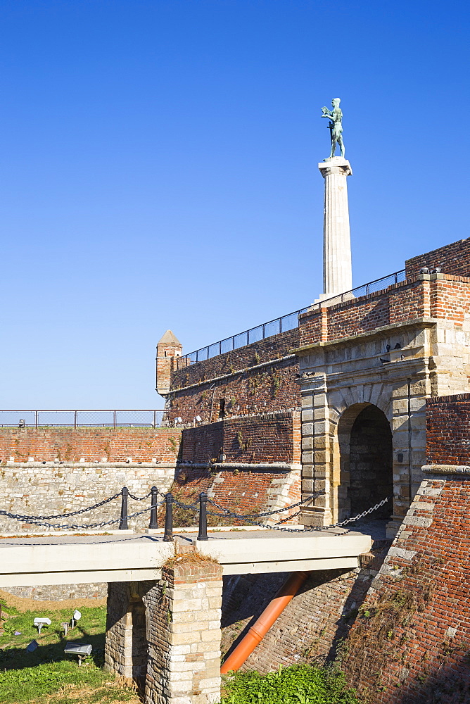 Victor Monument at Belgrade Fortress, Kalemegdan Park, Belgrade, Serbia, Europe