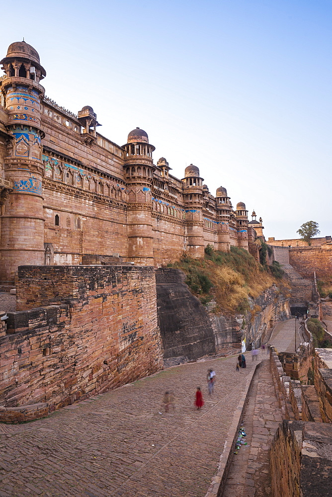 Man Singh Palace, Gwalior Fort, Gwalior, Madhya Pradesh, India, Asia