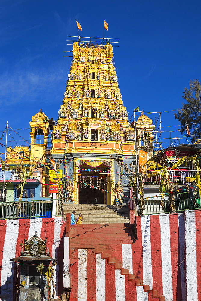 Hindu Temple, Talawakelle, Nuwara Eliya, Central Province, Sri Lanka, Asia