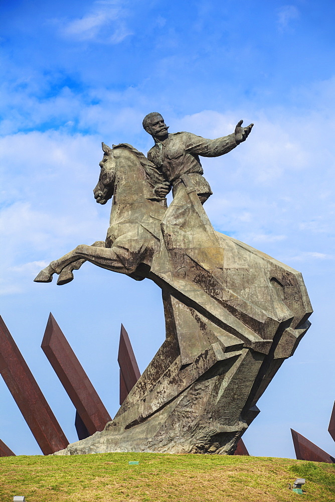 Monument to General Antonio Maceo, Plaza de la Revolucion, Santiago de Cuba, Santiago de Cuba Province, Cuba, West Indies, Caribbean, Central America