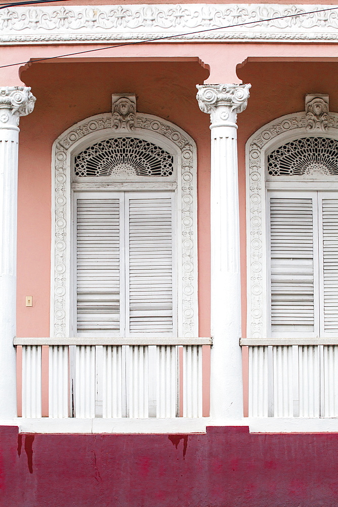 Colourful buildings, Puerto Plata, Dominican Republic, West Indies, Caribbean, Central America