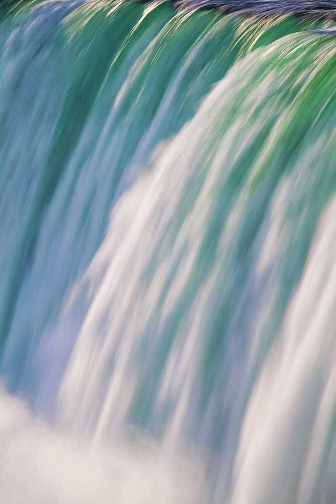 Horseshoe Falls, Niagara Falls, Niagara, border of New York State, and Ontario, Canada, North America