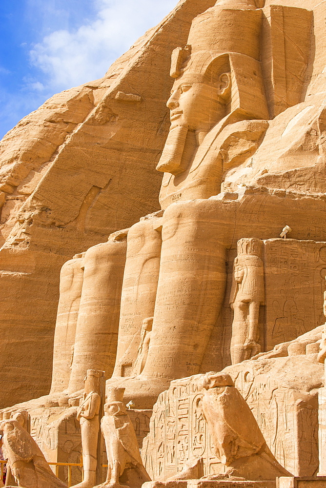 The Great Temple (Temple of Ramses II), Abu Simbel, UNESCO World Heritage Site, Egypt, North Africa, Africa