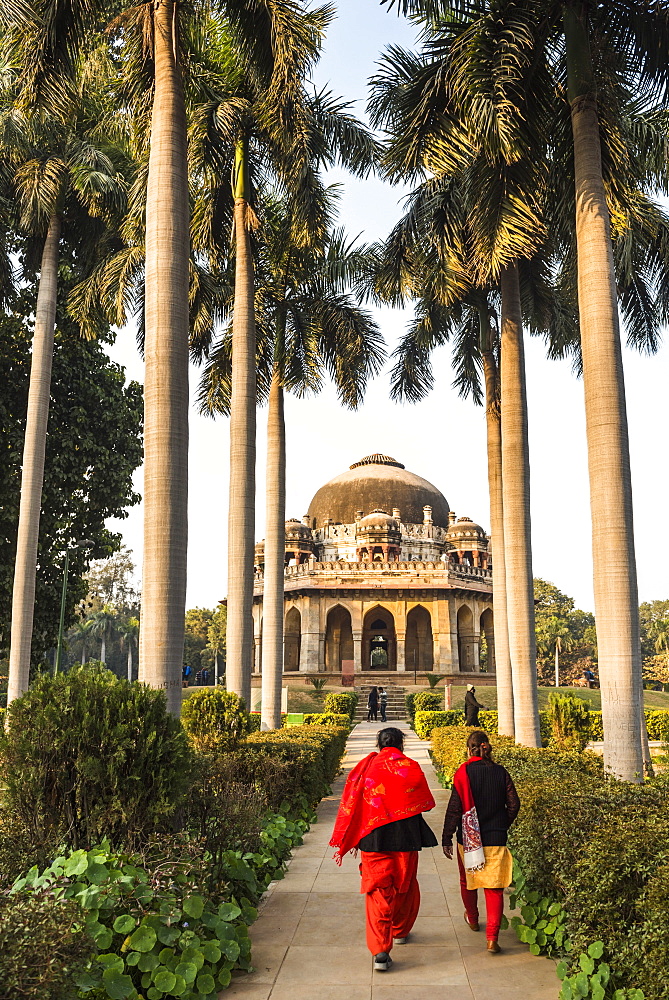 Tomb of Muhammad Shah, Lodi Gardens (Lodhi Gardens), New Delhi, India, Asia