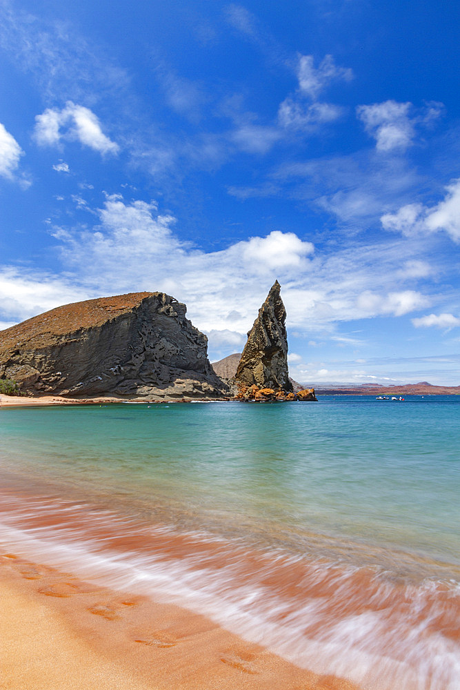 A view of the island of Bartolome in the Galapagos Islands, UNESCO World Heritage Site, Ecuador, South America