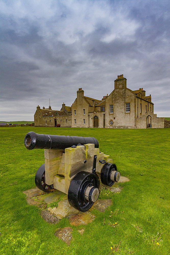 Skaill House, a merchants house and museum near Skara Brae, a Neolithic village constructed in 3,100 BC, Orkney Islands, Scotland.