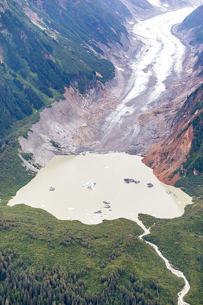 Flight seeing from Haines over the Fair-weather Range in Glacier Bay National Park, Southeast Alaska, USA.