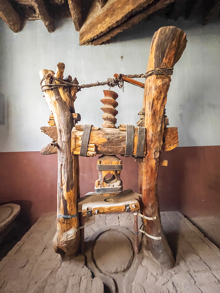 A wine press located in the heart of the city of Dendera, Egypt, North Africa, Africa