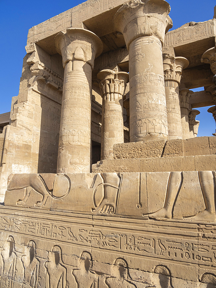 The Temple of Kom Ombo, constructed during the Ptolemaic dynasty, 180 BCE to 47 BCE, Kom Ombo, Egypt, North Africa, Africa