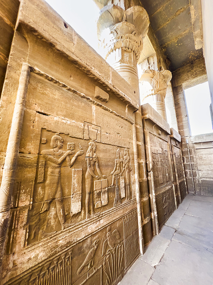 The Roman mammisi, dating to the reigns of Trajan and Marcus Aurelius, Dendera Temple complex, Dendera, Egypt, North Africa, Africa