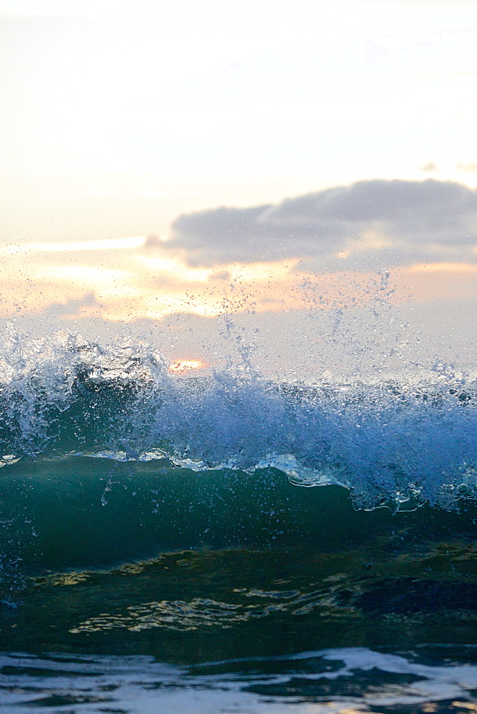 Breaking wave, Praia, Santiago, Cape Verde
