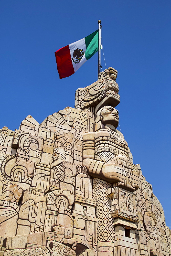 Monument to the Patria (Homeland), sculpted by Romulo Rozo, Merida, Yucatan, Mexico