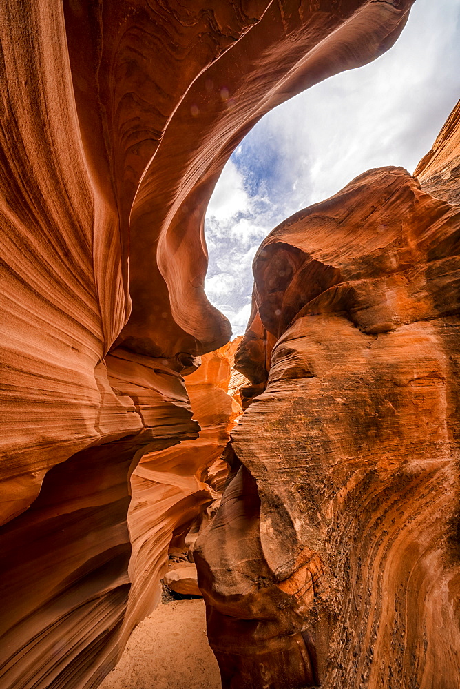 Slot Canyon known as Mountain Sheep Canyon, Page, Arizona, United States of America