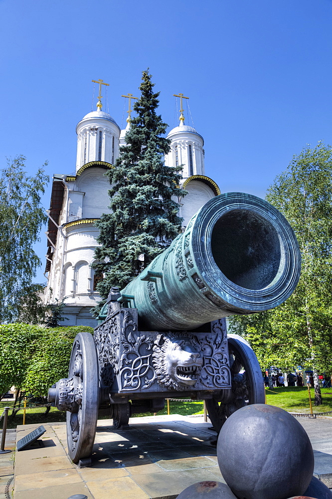 The Czar Cannon; Moscow, Russia