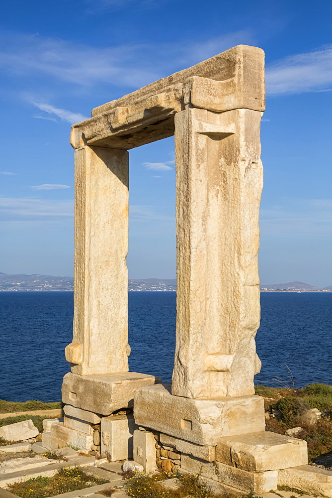 Temple of Apollo (Portara); Chora, Naxos Island, Cyclades, Greece