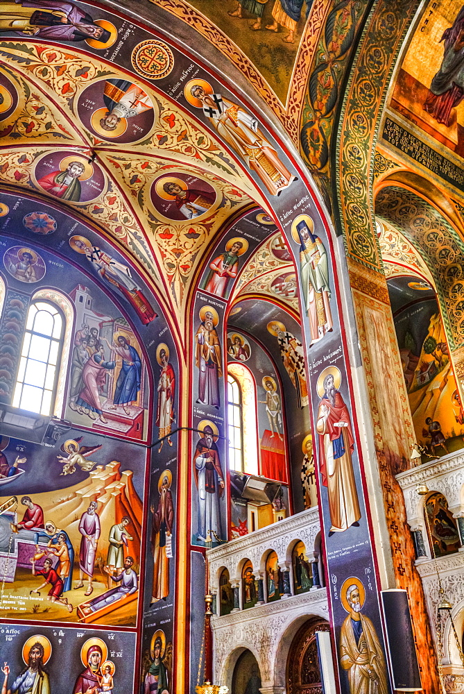 Frescoes, St Johns Forerunners Parish; Athens, Greece