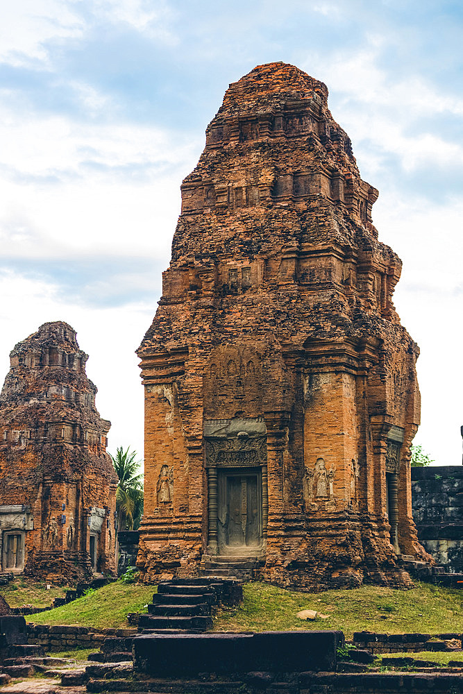 Bakong Temple in the Angkor Wat complex; Siem Reap, Cambodia