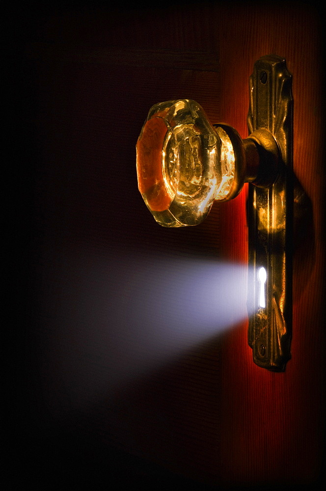 Antique Glass Doorknob