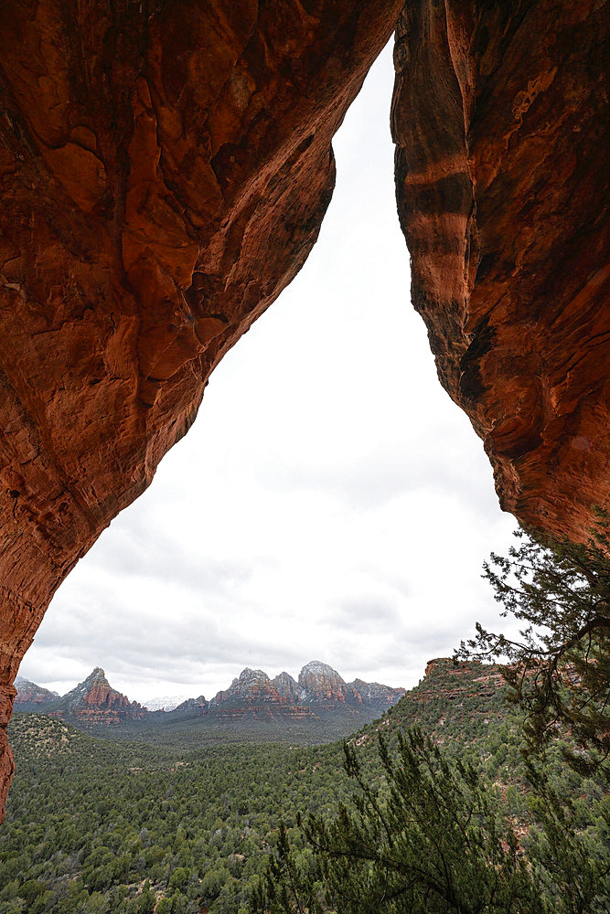 View from the Birthing cave in Sedona, Arizona, USA, Sedona, Arizona, United States of America