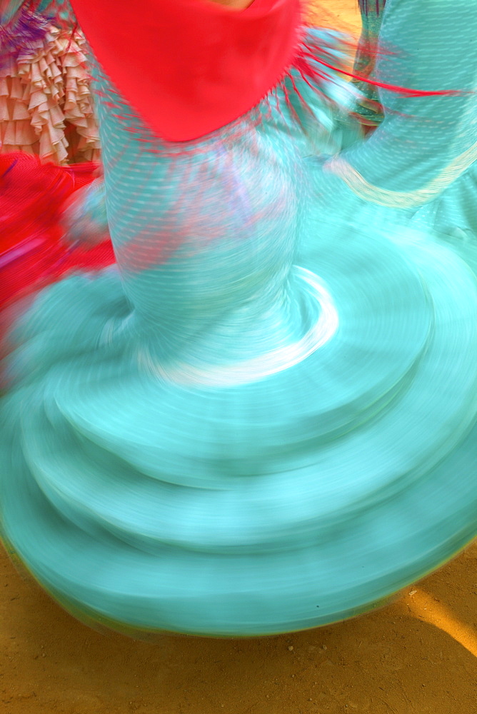 Flamenco dancers, Jerez de la Frontera, Cadiz Province, Andalusia, Spain, Europe