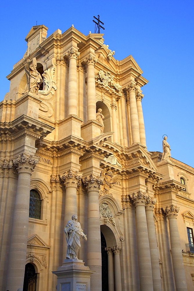 Duomo, Ortygia, Syracuse, Sicily, Italy, Europe