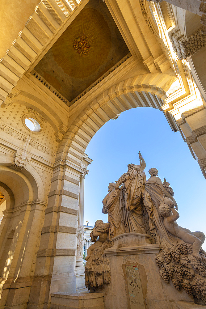 Palais Longchamp, Marseille, Bouches du Rhone, Provence-Alpes-Cote d'Azur, France, Western Europe