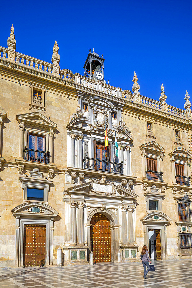 Plaza Nueva, Granada, Andalusia, Spain, Europe