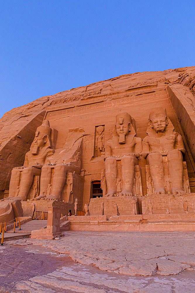 The Great Temple of Ramesses ll, Abu Simbel, UNESCO World Heritage Site, Egypt, North Africa, Africa