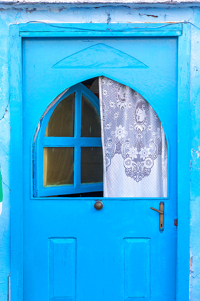 Front Door, Procida, Flegrean Islands, Campania, Italy, Europe