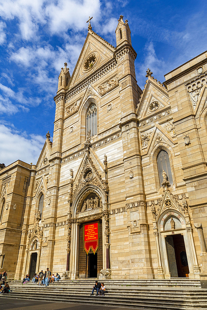 Naples Cathedral, Naples, Campania, Italy, Europe