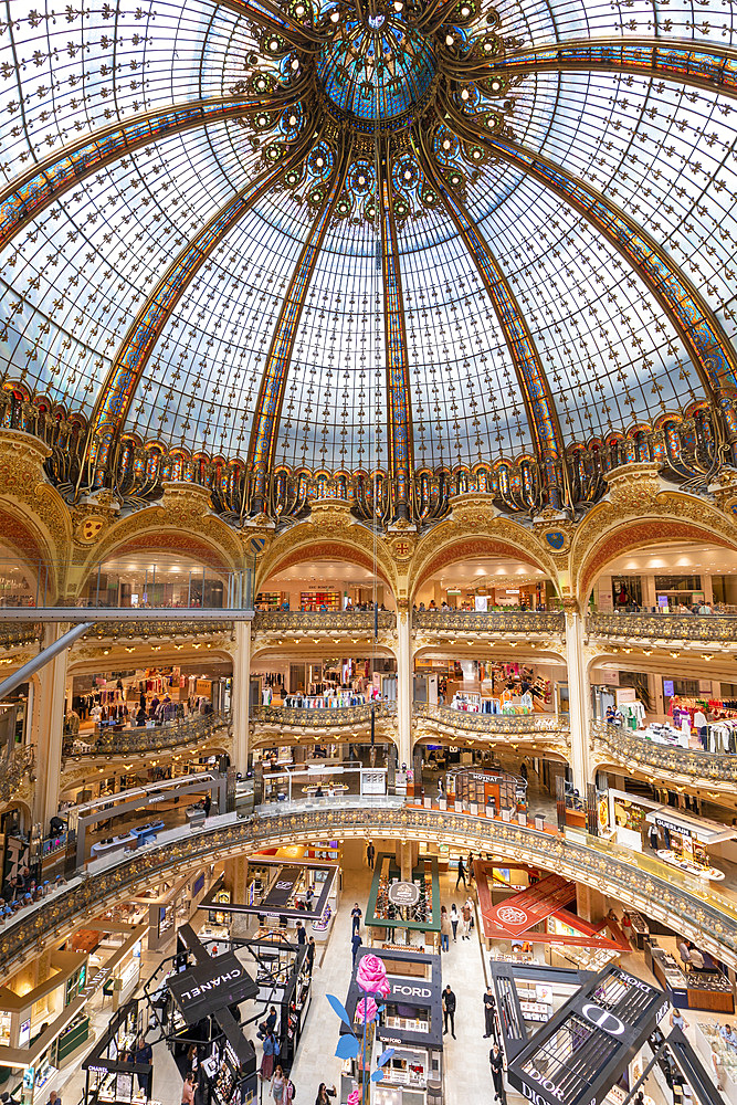 Galeries Lafayette, Paris, France, Europe