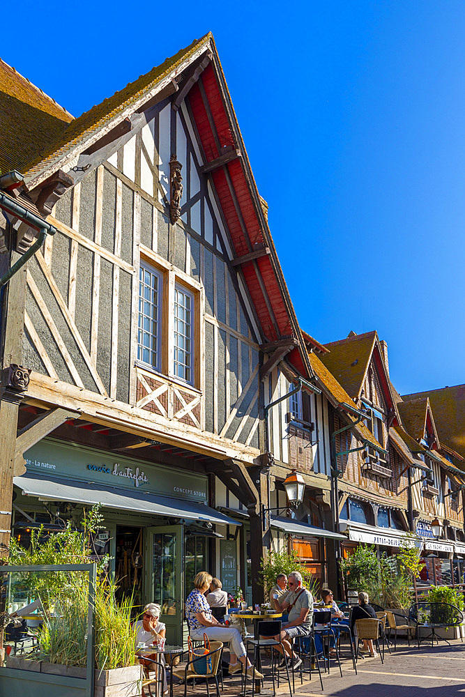 Restaurant in Deauville, Deauville, Normandy, France, Europe