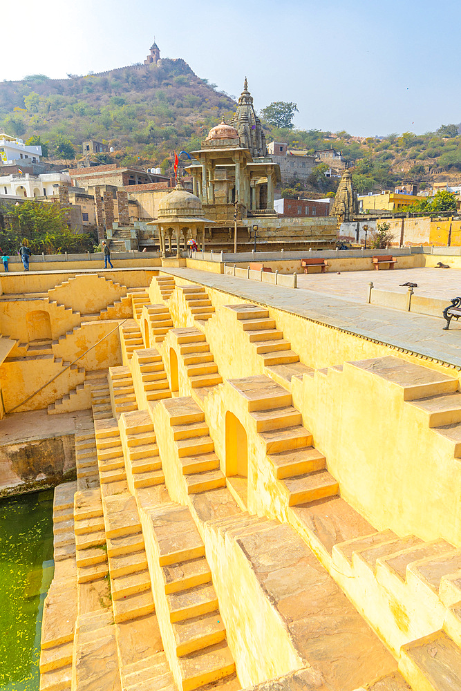 Panna Meena Ka Kund Step Well, Amer, Rajasthan, India, South Asia, Asia