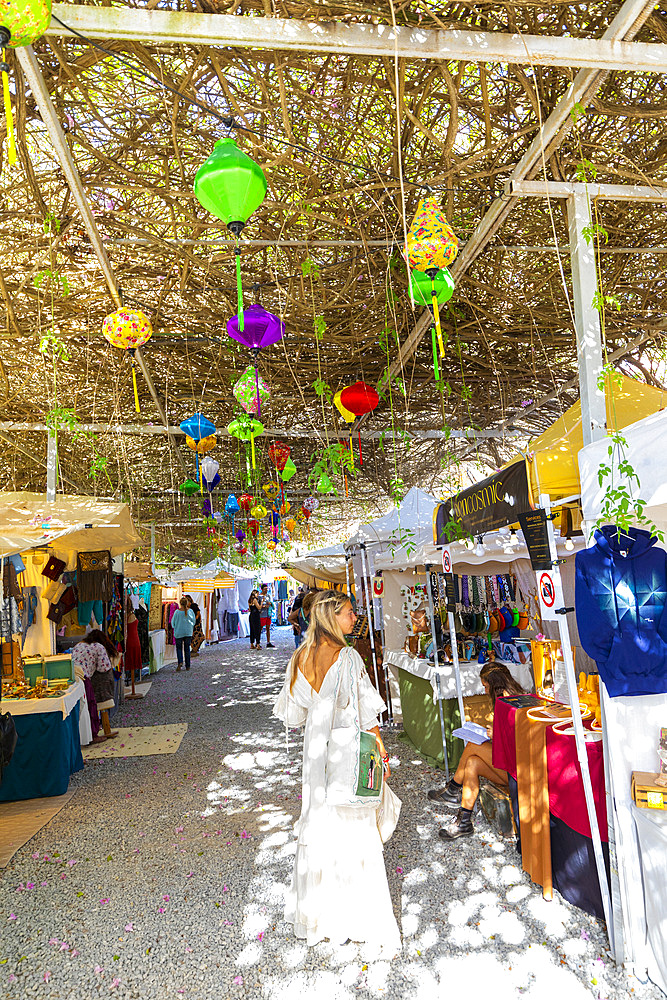 Las Dalias Hippy Market, Sant Carles de Peralta, Ibiza, Balearic Islands, Spain, Mediterranean, Europe