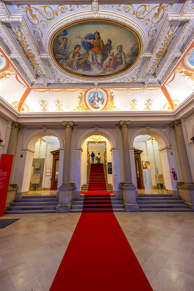 The Lobby of the National Museum of Slovenia, Ljubljana, Slovenia, Eastern Europe